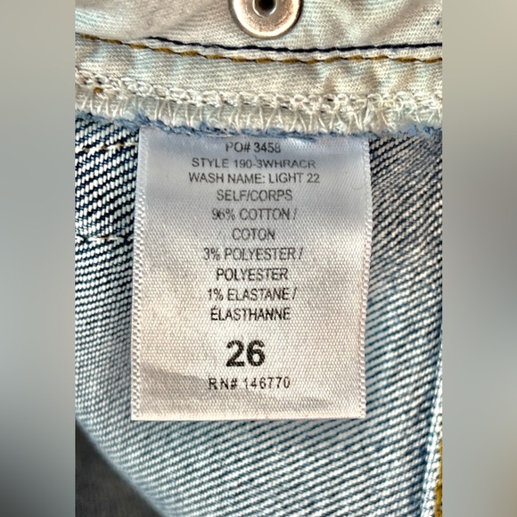 RE/DONE Light 22 High-Rise Ankle Crop Jeans - Picture 11 of 12